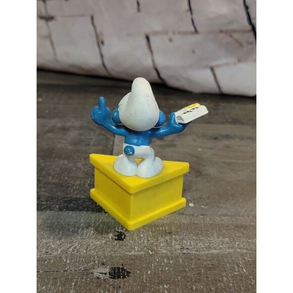 Schleich Smurf blue you're #1 in my book toy figure - Picture 4 of 7
